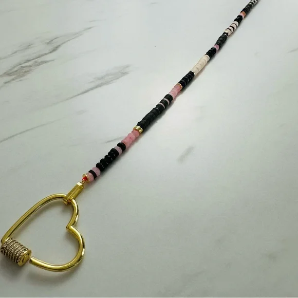 ✨ Gorjana Blair Necklace w/ Upgraded Heart Carabiner ✨ - Picture 10 of 14